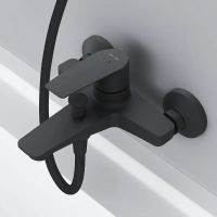 Смеситель для ванны AM.PM Gem Черный арт-F90A10022 — фото 4, Смеситель для ванны