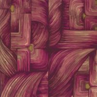 Панно Zambaiti Parati Trussardi VII Винил на флизелине (3*3) Красный, Абстракция/Геометрия арт-18986 — фото 1, Обои для стен