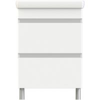 Тумба с раковиной Orange Topline-Lyon 60 Белый глянец арт-TLNF60+RA — фото 1, Тумбы с раковиной