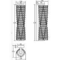 Настенный светильник Maytoni Modern Coil Хром арт-MOD125WL-L6CH3K — фото 4, Бра