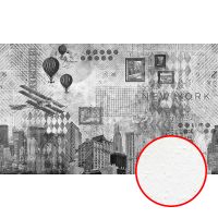 Фреска Ortograf Urban art 33568 Фактура бархат FX Флизелин (5*3) Серый, Город арт-33568 (бархат FX) — фото 1, Фрески