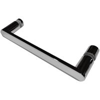 Душевой уголок Abber Sonnenstrand 100x100 профиль Хром стекло прозрачное арт-AG04100S-S100 — фото 3, Квадратные душевые уголки