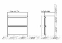 Товар: Тумба под раковину BelBagno Energia 80 Tortora Lucido арт-BB800FHC/TL - фото 4 Тумба под раковину BelBagno Energia 80 Tortora Lucido арт-BB800FHC/TL — фото 4, Тумбы под раковину