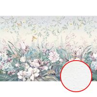 Фреска Ortograf Aurora 34128 Фактура бархат FX Флизелин (4*2,7) Разноцветный, Цветы арт-34128 (бархат FX) — фото 1, Фрески