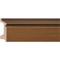 Плинтус Decomaster 2400x78x21 мм арт-D122-85 — фото 1, Плинтуса напольные