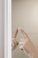 Зеркальный шкаф Silver Mirrors Фиджи Flip 60 с подсветкой Белый арт-LED-00002472 — фото 11, Зеркальные шкафы в ванную