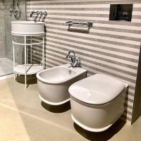 Консоль под раковину Artceram Vogue 44 Белая матовая арт-ACA058 05 — фото 4, Консоли для раковины