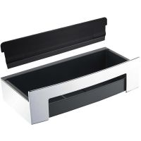 Полка корзина Bemeta Cytro со скребком Черный арт-102208302 — фото 1, Полки для ванной и душа