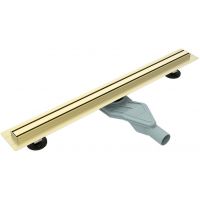 Душевой лоток Esbano Slim 70 S-SIDE-70SG с решеткой Золото матовое арт-ESTRSLMSIDE70SG — фото 1, Душевые лотки