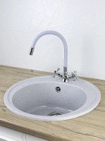 Товар: Смеситель для кухни Viko Хром Серый арт-V-2768 - фото 2 Смеситель для кухни Viko Хром Серый арт-V-2768 — фото 2, Смесители для кухни