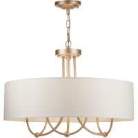 Люстра Maytoni Elegant Roma Кремовая Золото матовое арт-ARM006PL-08G — фото 1, Люстры