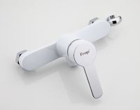 Гигиенический душ со смесителем Frap H41 Белый Хром арт-F2041-8 — фото 2, Гигиенические души