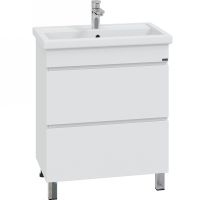 Тумба под раковину СанТа Марс 70 Белая арт-700293 — фото 1, Тумбы под раковину