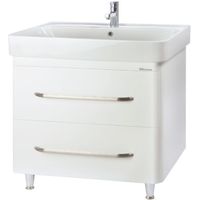 Тумба под раковину Bellezza Олимпия 60 Белая арт-4639309110019 — фото 1, Тумбы под раковину