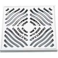 Душевой трап Gappo с решеткой Хром арт-G81550 — фото 1, Трапы для душа