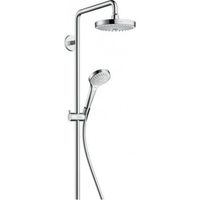 Товар: Душевая система Hansgrohe Croma Select S Хром Белая арт-27255400 - фото 5 Душевая система Hansgrohe Croma Select S Хром Белая арт-27255400 — фото 5, Душевые стойки