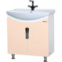 Тумба под раковину Bellezza Лагуна 65 Бежевая арт-4632110240074 — фото 1, Тумбы под раковину