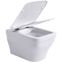 Товар: Унитаз Aquanet Elegant Rimless Elegant W LX-1163 подвесной с сиденьем Микролифт арт-280960 - фото 7 Унитаз Aquanet Elegant Rimless Elegant W LX-1163 подвесной с сиденьем Микролифт арт-280960 — фото 7, Подвесные унитазы