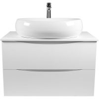 Товар: Тумба под раковину Bond Cube 80 подвесная Белая матовая арт-T05805 - фото 15 Тумба под раковину Bond Cube 80 подвесная Белая матовая арт-T05805 — фото 15, Тумбы под раковину