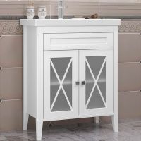 Тумба под раковину Opadiris Палермо 70 Белая матовая арт-00-00006720 — фото 1, Тумбы под раковину