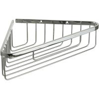 Полка корзина Migliore Complementi угловая Хром арт-22042 — фото 1, Полки для ванной и душа