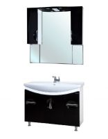 Товар: Тумба под раковину Bellezza Лагуна 105 Черная арт-4632118000045 - фото 2 Тумба под раковину Bellezza Лагуна 105 Черная арт-4632118000045 — фото 2, Тумбы под раковину