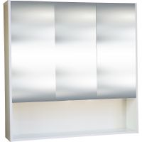 Зеркальный шкаф Bellezza Ницца 90 Белый арт-4611015030010 — фото 1, Зеркальные шкафы в ванную