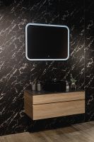 Зеркало Silver Mirrors Стив 92 с подсветкой с сенсорным выключателем и диммером арт-ФР-00000843 — фото 6, Зеркала в ванную комнату