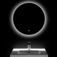 Зеркало Roca Luna 60 с подсветкой с сенсорным выключателем арт-ZRU9307557 — фото 4, Зеркала в ванную комнату