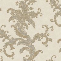 Обои Bernardo Bartalucci Gabriella Винил на флизелине (1,06*10,05) Серый, Вензель арт-84135-3 — фото 1, Обои для стен