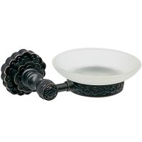 Мыльница Milacio Villena / латунь / настенная / черная бронза арт-MC.905.BBR — фото 1, Мыльницы