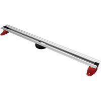 Душевой лоток Berges Super Slim 1200 с решеткой Хром матовый арт-090184 — фото 2, Душевые лотки