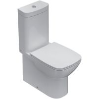 Унитаз компакт Globo Daily без бачка и сиденья арт-DA003.BI — фото 1, Напольные унитазы