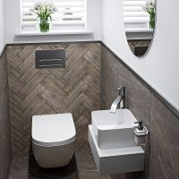 Тумба под раковину Runo Бари Микра 40 подвесная Белая арт-00-00001975 — фото 8, Тумбы под раковину