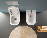 Унитаз Globo Stockholm подвесной без сиденья арт-LAS04.BI — фото 3, Подвесные унитазы