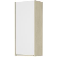 Подвесной шкаф Aquaton Сканди 35 Белый Дуб верона арт-1A255003SDB20 — фото 1, Шкафы для ванной