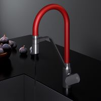 Смеситель для кухни AM.PM Like Черный матовый Красный арт-F8007828 — фото 9, Смесители для кухни