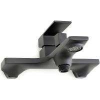 Комплект смесителей Orange Lutz Черный матовый арт-M04-311b — фото 12, Готовые комплекты для ванной комнаты