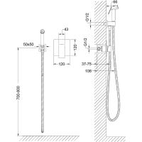 Гигиенический душ со смесителем Timo Selene Белый матовый арт-2089/16SM — фото 4, Гигиенические души