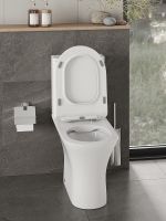 Товар: Унитаз компакт Orange с бачком и сиденьем Микролифт арт-C01-000W - фото 6 Унитаз компакт Orange с бачком и сиденьем Микролифт арт-C01-000W — фото 6, Напольные унитазы