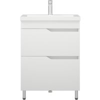 Тумба под раковину Corozo Теона 60 Z2 Белая арт-SD-00001441 — фото 2, Тумбы под раковину