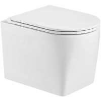 Унитаз WeltWasser Nesenbach 004 GL-WT подвесной Белый глянец с сиденьем Микролифт арт-10000008265 — фото 1, Подвесные унитазы