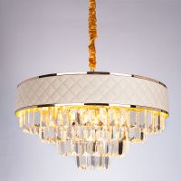 Люстра Artelamp Annabelle Бежевая Золото арт-A1008LM-8GO — фото 5, Люстры