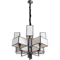 Люстра Divinare Porta Кремовая Черная арт-5933/01 LM-8 — фото 1, Люстры