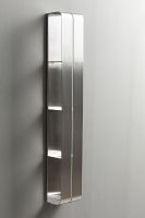 Металлическая полка Aquanet Магнум 15х100 Сталь браш арт-334114 — фото 6, Полки для ванной и душа