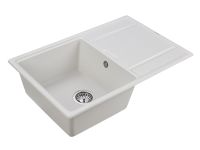 Кухонная мойка Paulmark Flugen 50-780 Белая арт-PM217850-WH — фото 2, Кухонные мойки