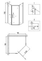 Товар: Душевой уголок Niagara Nova 90x90 NG-6405-08 GOLD профиль Желтое золото стекло прозрачное арт-64050811GOLD - фото 3 Душевой уголок Niagara Nova 90x90 NG-6405-08 GOLD профиль Желтое золото стекло прозрачное арт-64050811GOLD — фото 3, Душевые уголки трапеция