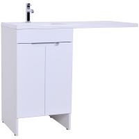 Тумба с раковиной Orange Kandy 110 L Белый глянец арт-OPKD-110TUW+RAL — фото 6, Тумбы с раковиной