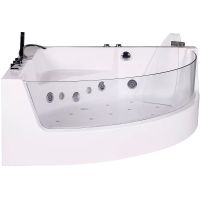 Акриловая ванна Ceruttispa С-401А 150x150 10353 с гидромассажем арт-C-401A — фото 4, Акриловые ванны