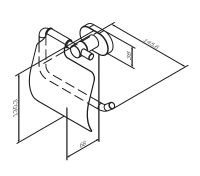 Товар: Держатель туалетной бумаги AM.PM Sense с крышкой Хром арт-A74341400 - фото 7 Держатель туалетной бумаги AM.PM Sense с крышкой Хром арт-A74341400 — фото 7, Держатели туалетной бумаги